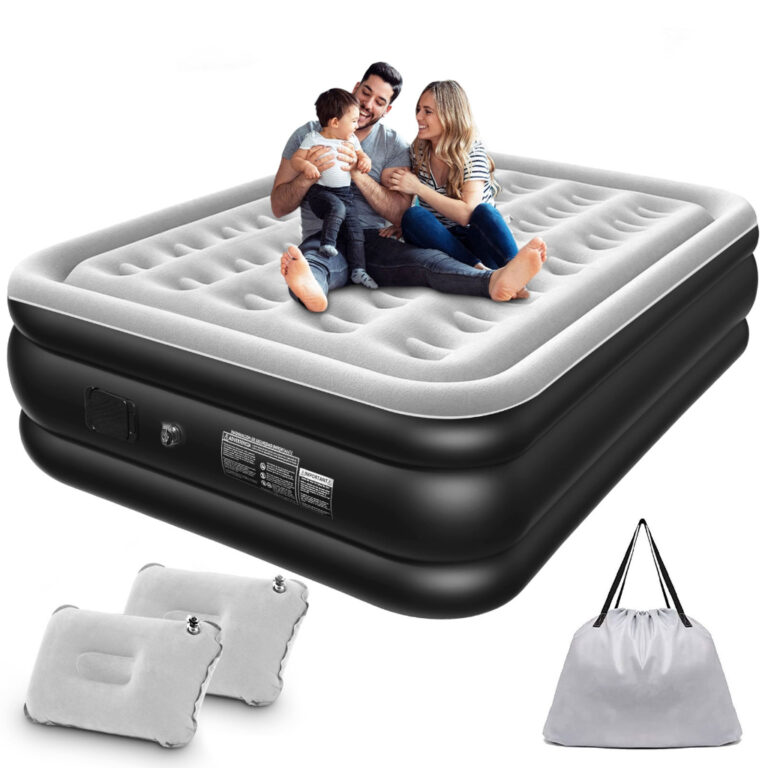 Colchão Inflável Queen Casal com Bomba Elétrica