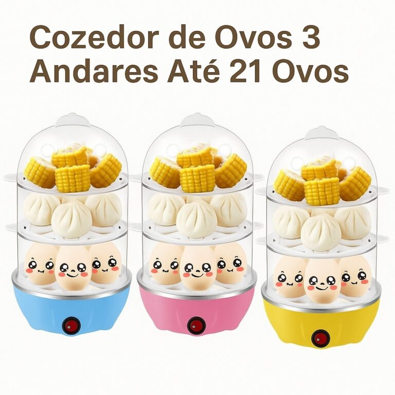 Cozedor 7 / 14 / 21 Ovos 110v Alimentos À Vapor V