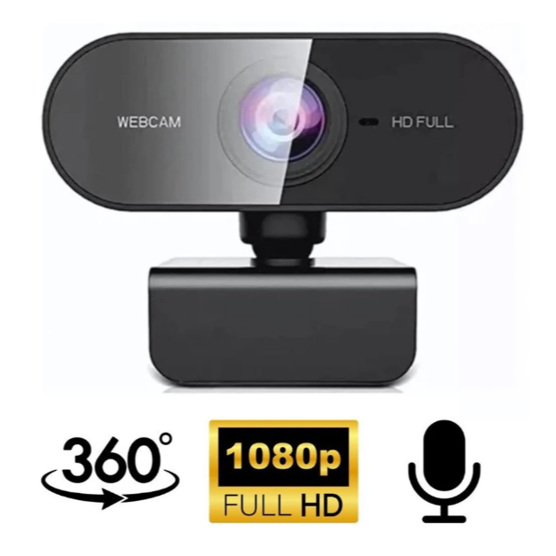 Webcam Full Hd 1080p Microfone Pc Notebook Home Of