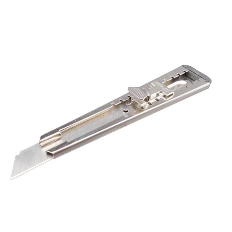 Estilete Profissional com trava de aço lamina gra