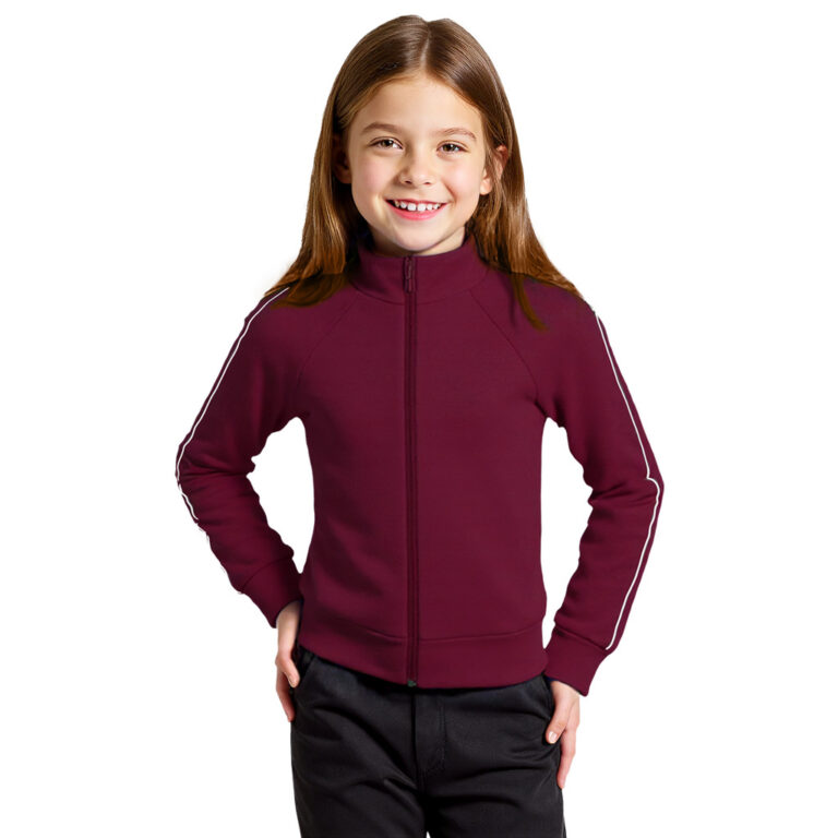 Blusa Helanca Infantil Vinho