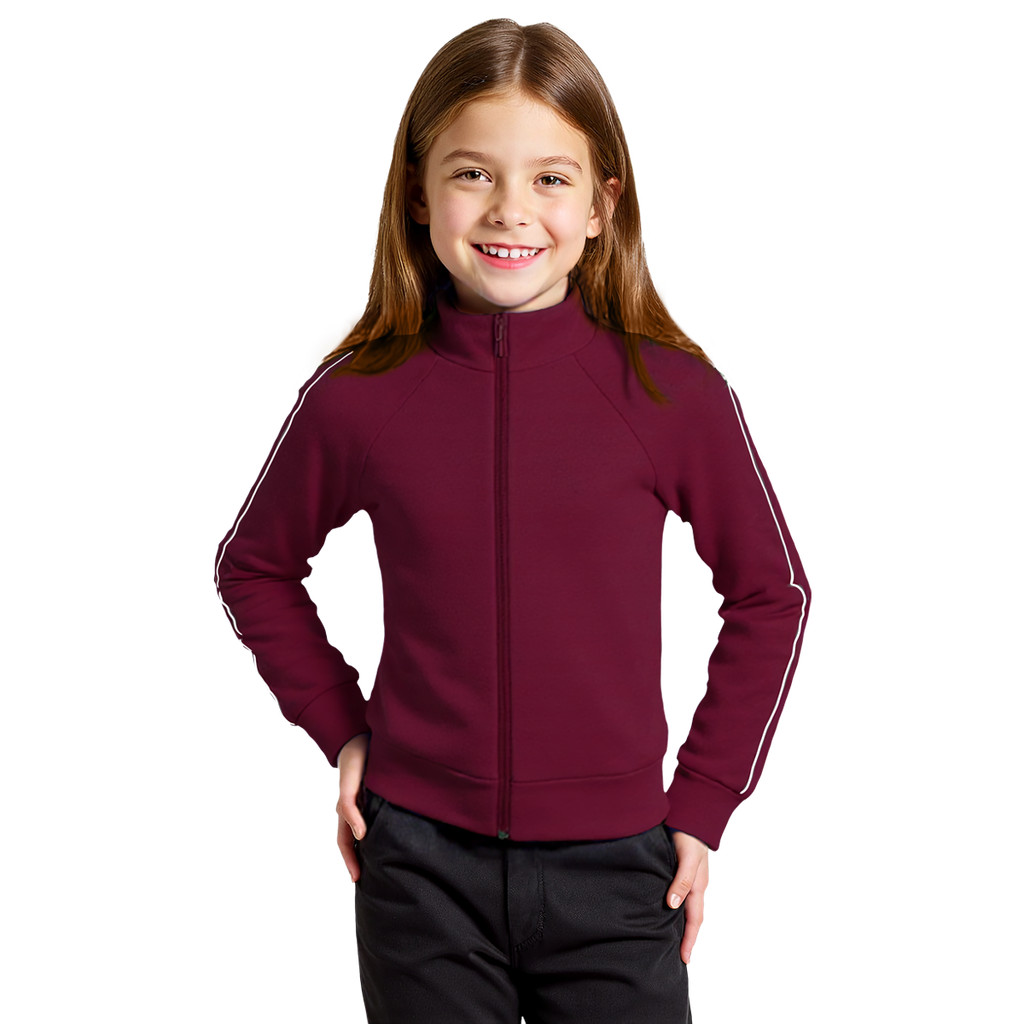 Blusa Helanca Infantil Vinho