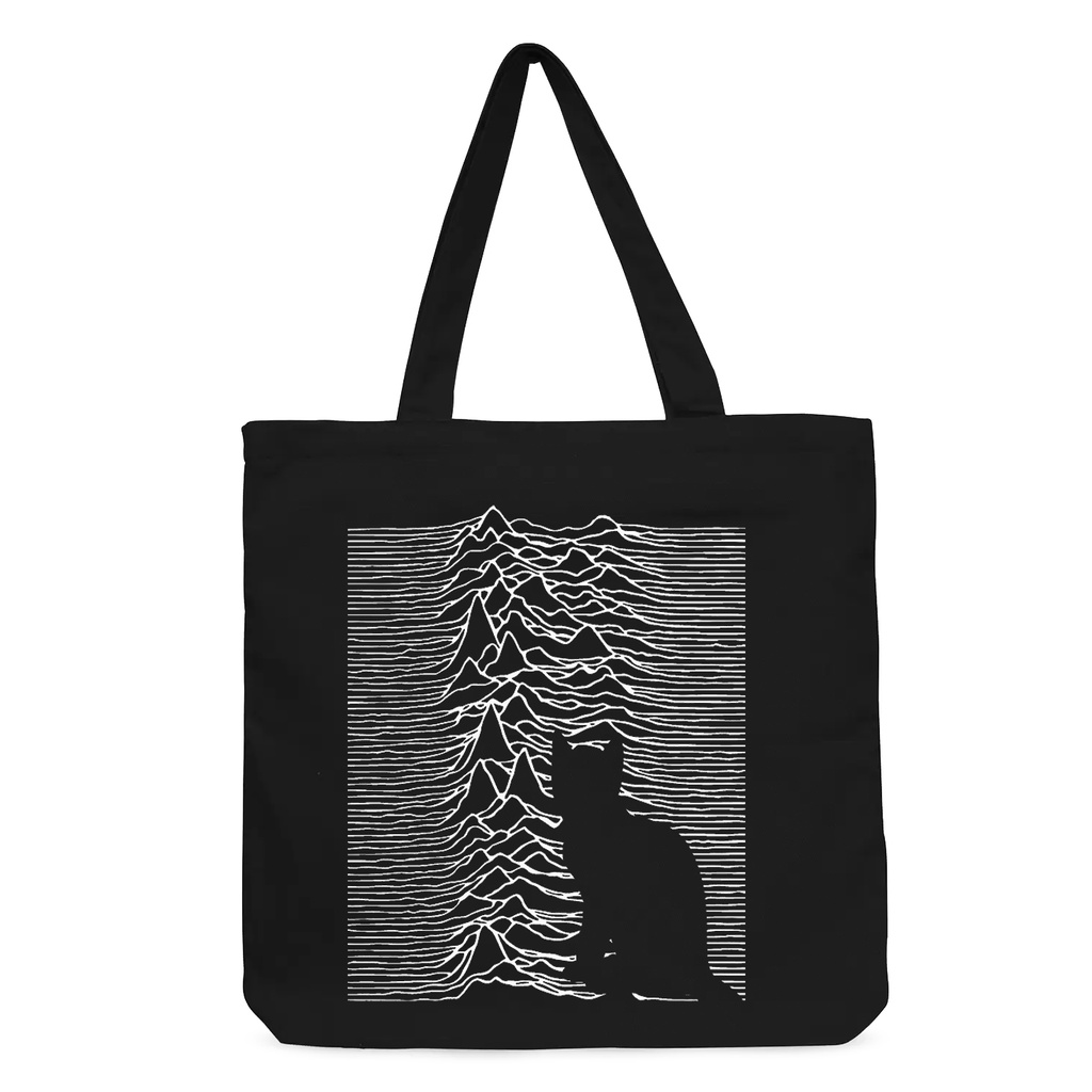 Bolsa Ecobag Joy Division Cat