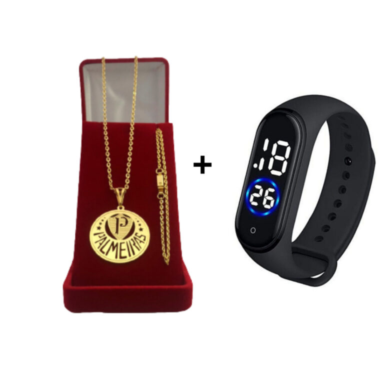 Corrente masculina Infantil cadeado 2mm banhado a 