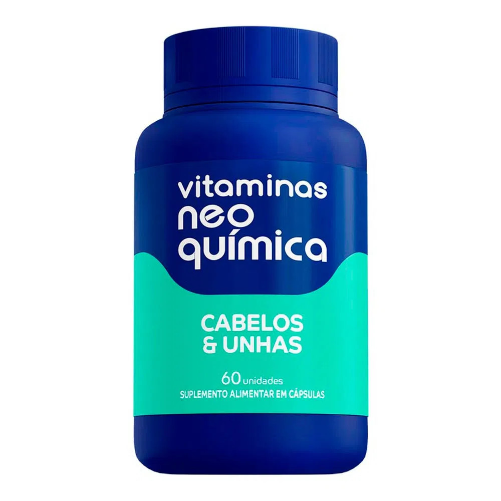 Suplemento Cabelos e Unhas 60 Cápsulas – Neo Química