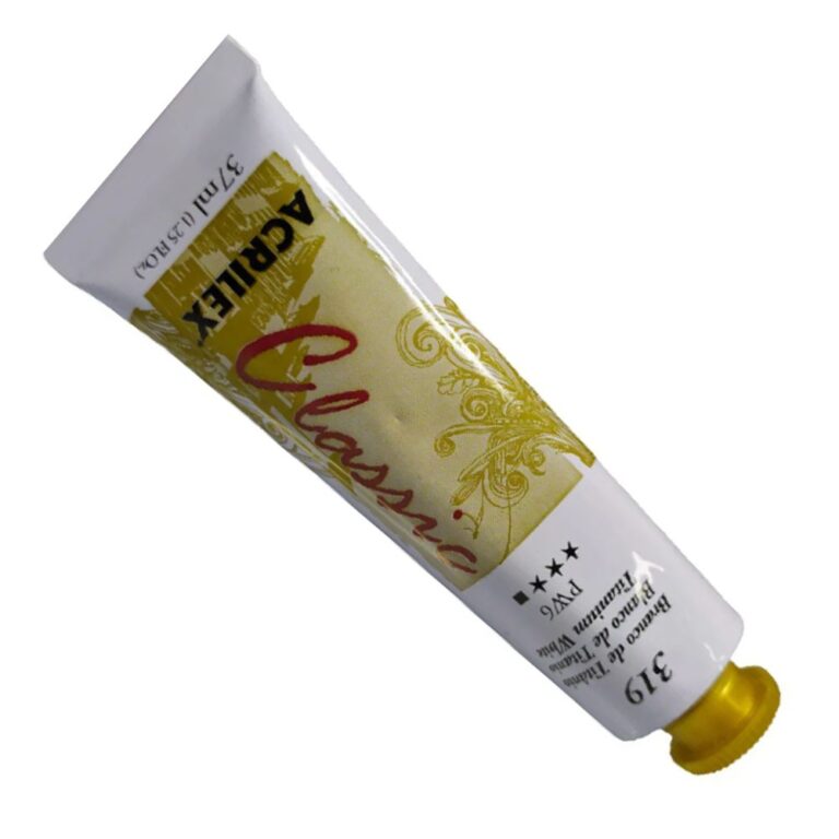 Tinta a Óleo Branco de Titânio 319 37ml Acrilex