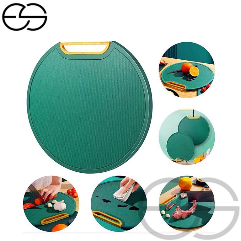 Tábua de Corte Antiderrapante Anti-mofo Redonda  