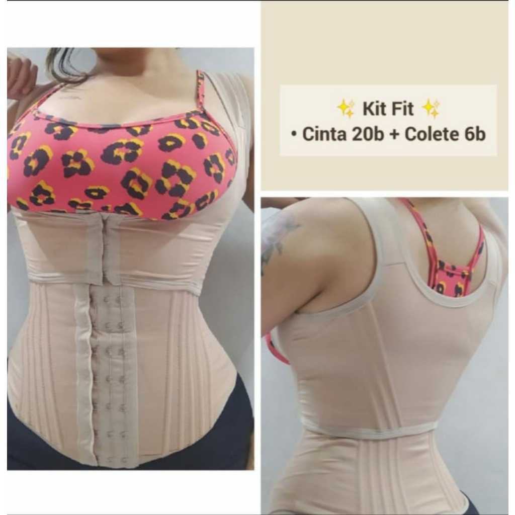 KIT SUPER MODELADOR – CINTA E COLETE