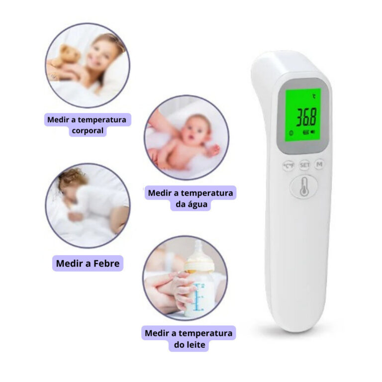 Termômetro Digital Infravermelho Sem Contato  Med