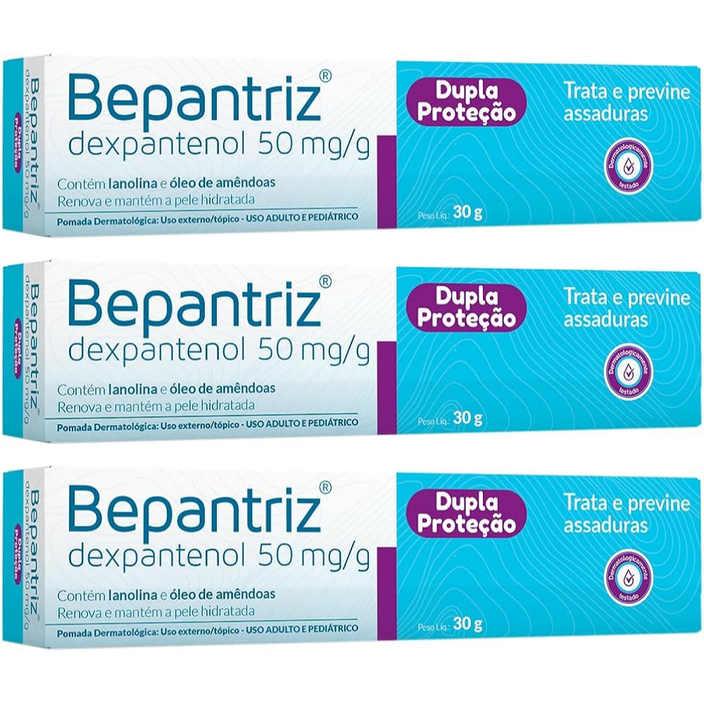 Kit 3und Bepantriz 30g – CIMED