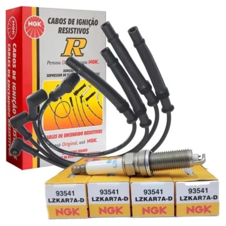 Kit Jogo Cabo E Vela Carro Clio 1.0 16v Flex Desde