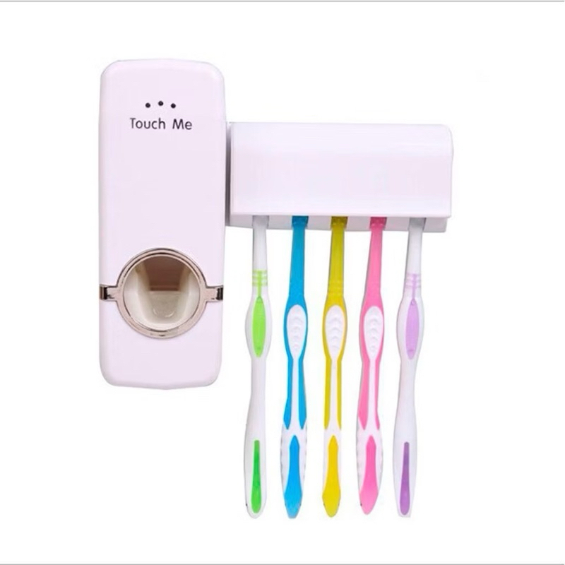 Dispenser Aplicador Creme Dental Pasta Dente Suporte Escova CASA