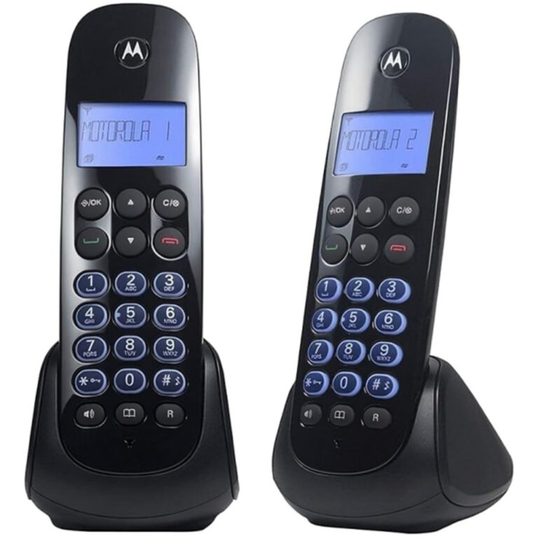 Kit 2 Telefone Digital Sem Fio e VIva Voz com Rama