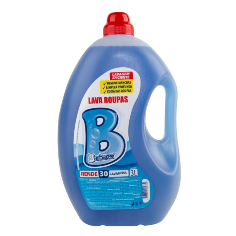 Sabão Líquido Lava Roupas Rende 30 Lavagens Barb