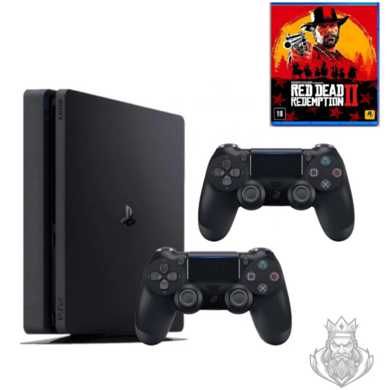 PS 4 – Slim Original – Vídeo Game Com