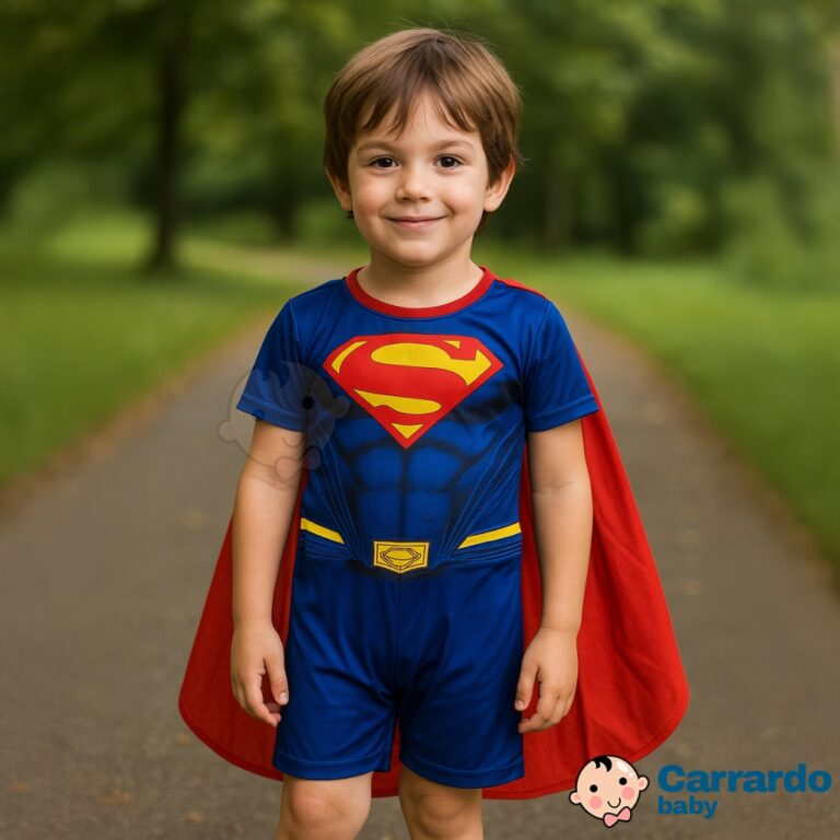 Fantasia Infantil Menino Super Heróis Barata Supe