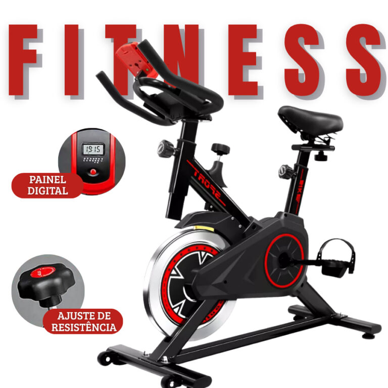 Bike Ergometrica Spinning Bicicleta Com Monitor Pr