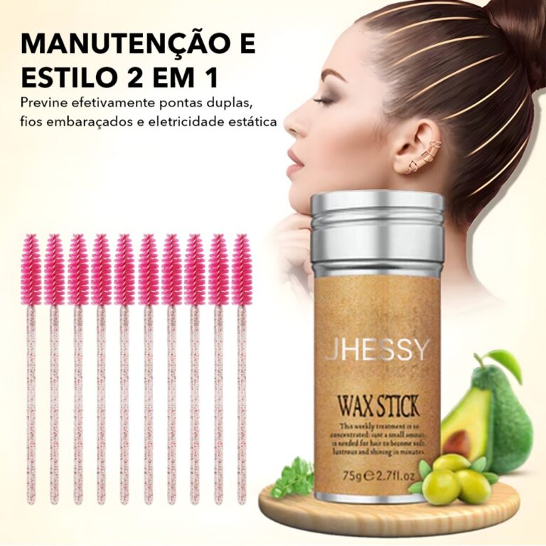 Bastão de Cera Modeladora para Cabelo JHESSY 75g