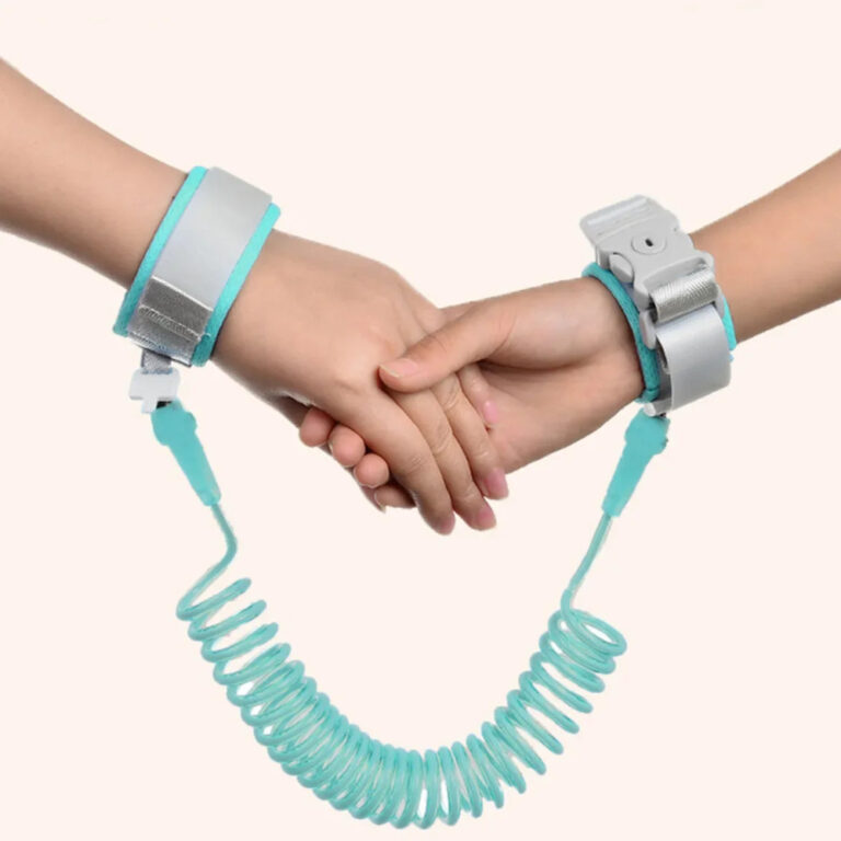 Pulseira Segurança Guia Pulso Infantil Com Trava 