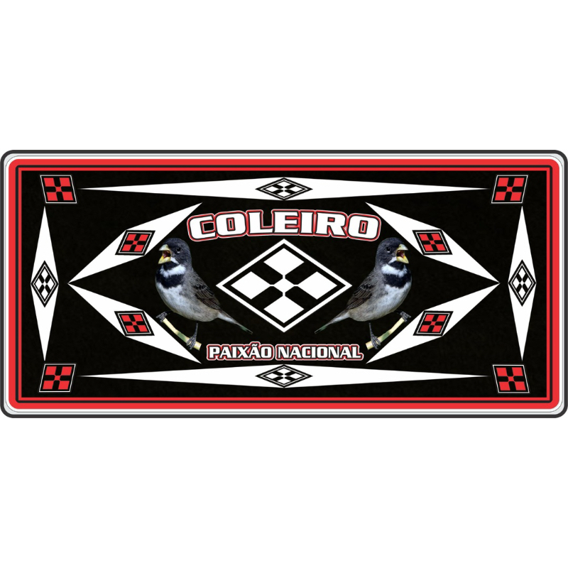 Adesivo fundo de gaiola coleiro