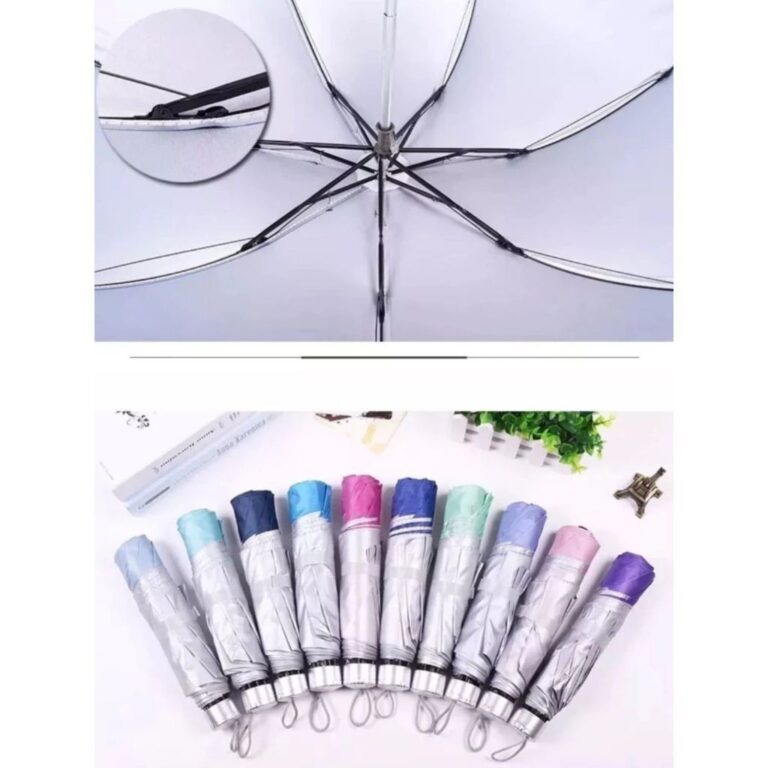 Guarda Chuva Sombrinha Pequeno Com Proteção Sola