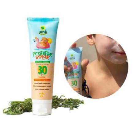 PROTETOR SOLAR INFANTIL – fps 30, rosto e co