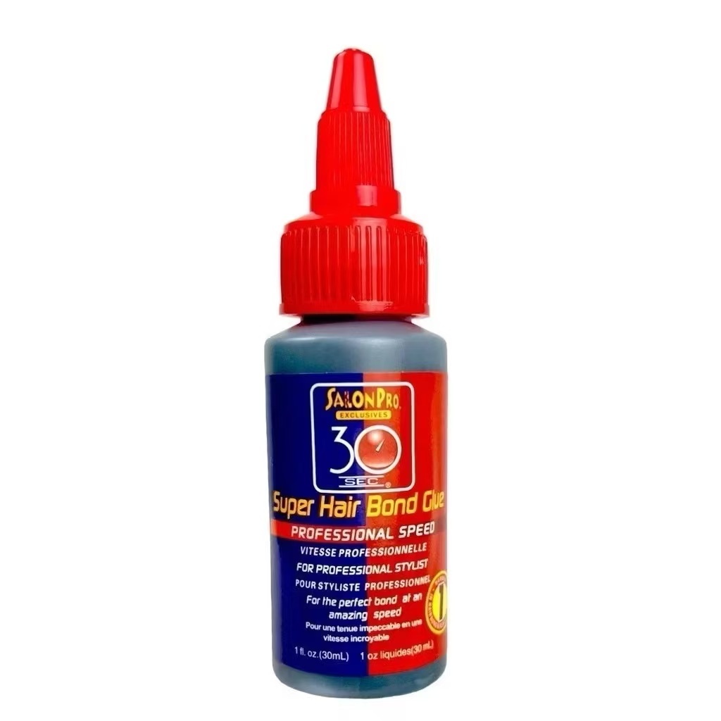 Super Cola Salon Pro 30ml  Fixação Rápida em 30 Segundos Para Alongamento Mega Hair