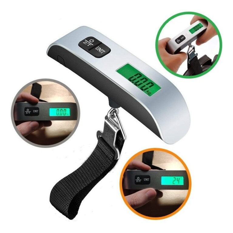 Balança Digital Portátil 50kg Precisão 10g | Pe