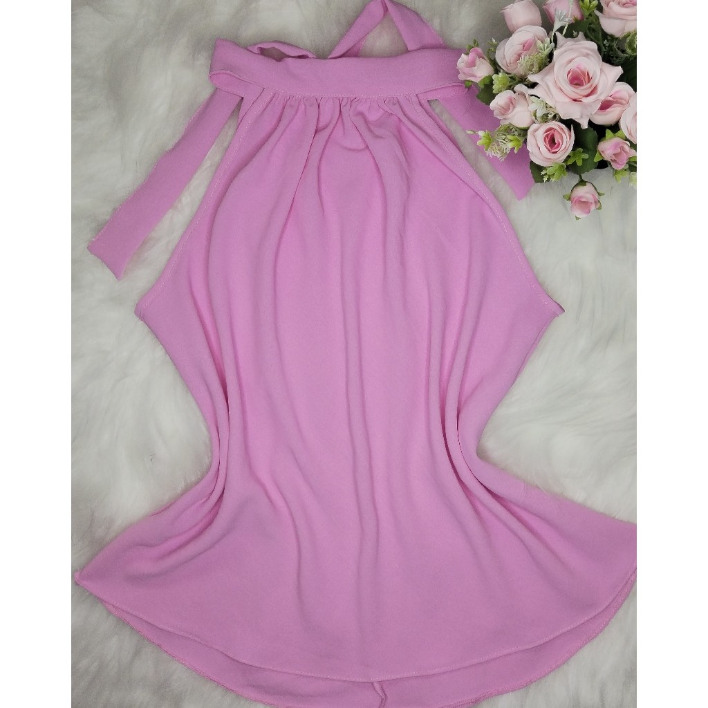 Blusa Feminina Gola Alta com amarração