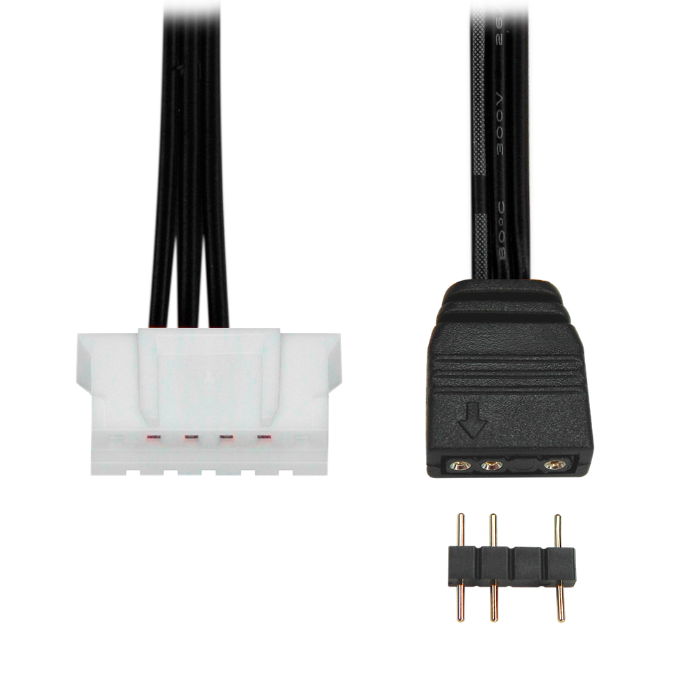 CABO ADAPTADOR 6 PINOS PARA 3 PINOS (ARGB 5V), ADAPTADOR CONTROLADORA DE FAN 6 PINOS