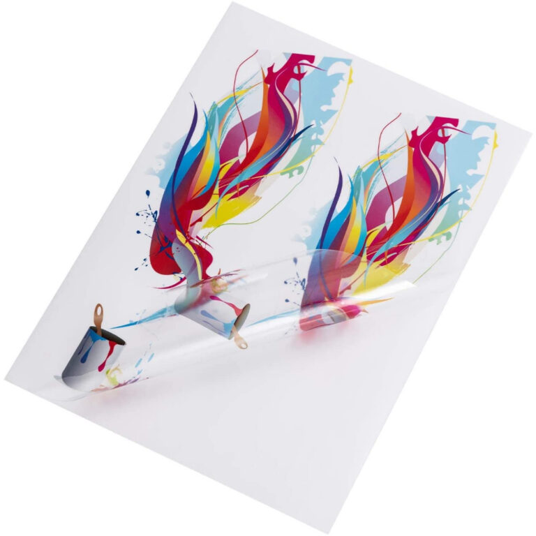 Vinil Adesivo Premium 100% Transparente A4 –