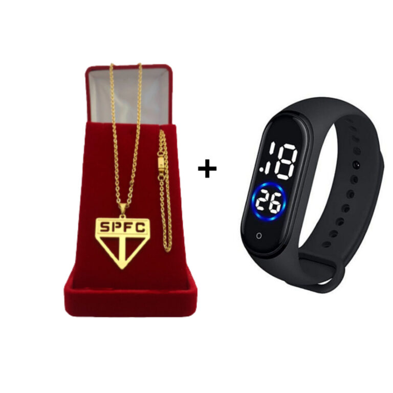 Corrente masculina Infantil cadeado 2mm banhado a 