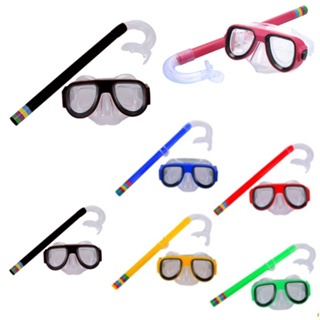 Kit de Mergulho Infantil Máscara e Snorkel Praia 