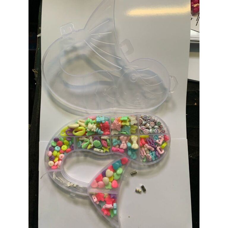 kit sereia de miçangas e entremeios