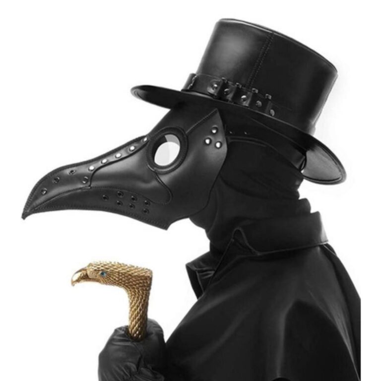 Máscara Médico Peste Negra Bico de Corvo Hallowe