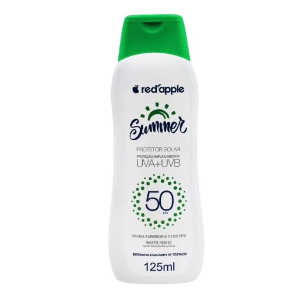 Protetor Solar Ampla Proteção Fps50 125ml – Red Apple