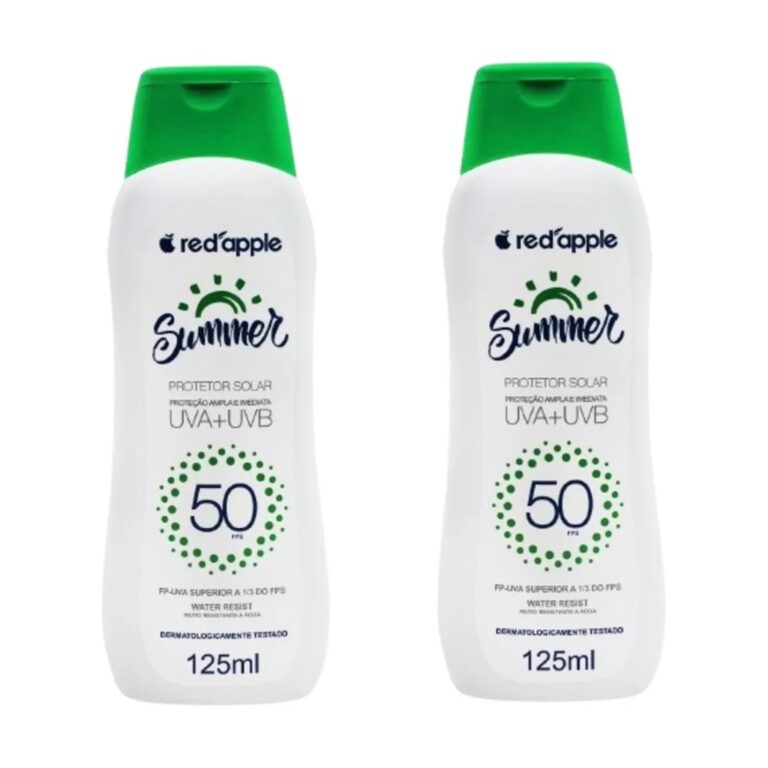 Kit 2 Protetor Solar Ampla Proteção Fps50 125ml 