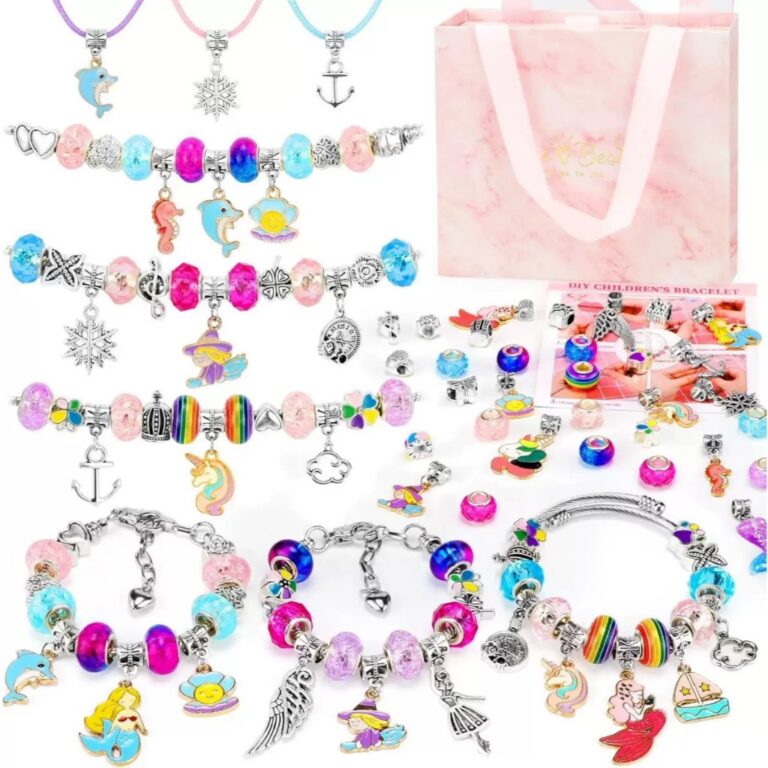 Kit Bijuteria Miçangas de 66 Peças Para Montagem