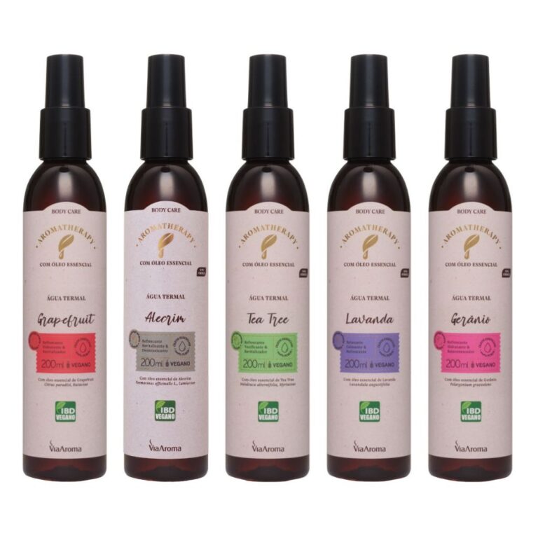 Água Termal com Óleo Essencial Via Aroma –