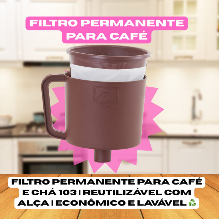 Filtro Permanente para Café e Chá 103 | Reutiliz
