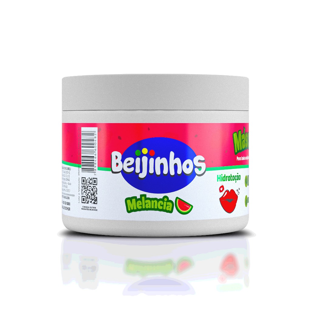 Máscara Capilar Hidratante Beijinhos Melancia 300g Belkit