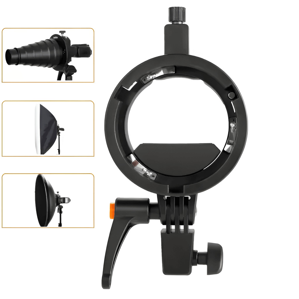 Suporte Flash Speedlite Universal com Montagem Bowens