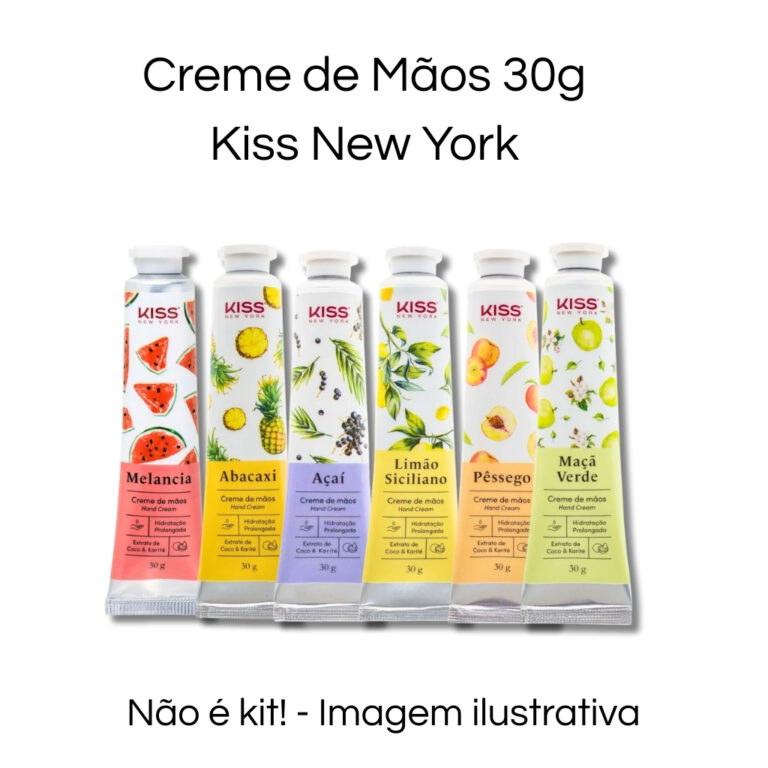 Creme de Mãos 30g – Kiss New York