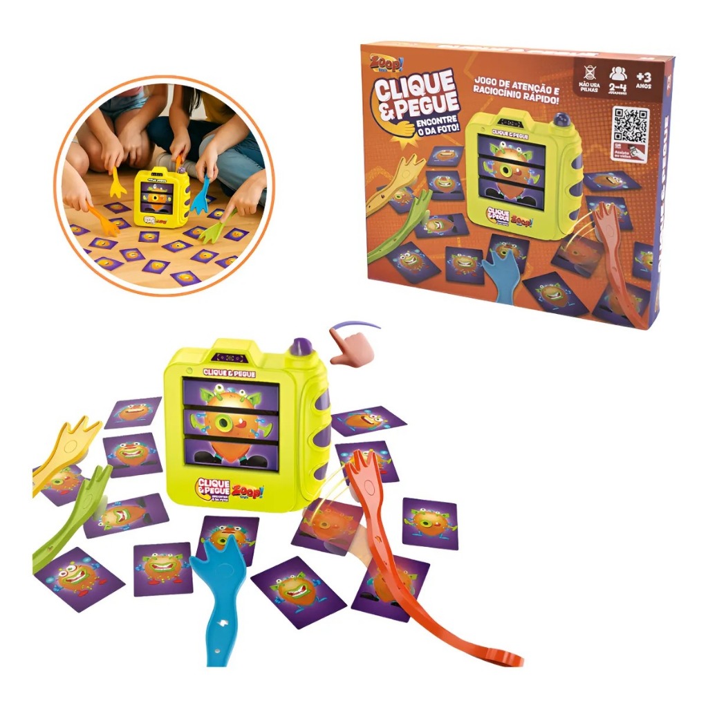 Desafio Pega-Pega Monstro Espacial  Jogo Interativo para Crianças