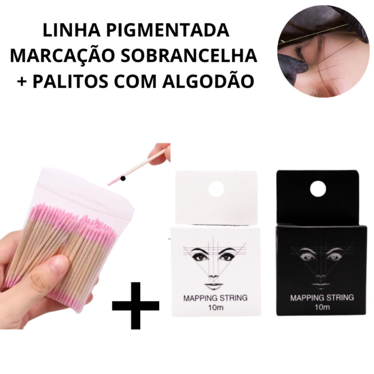 KIT Linha Pigmentada Marcação de Sobrancelhas 10