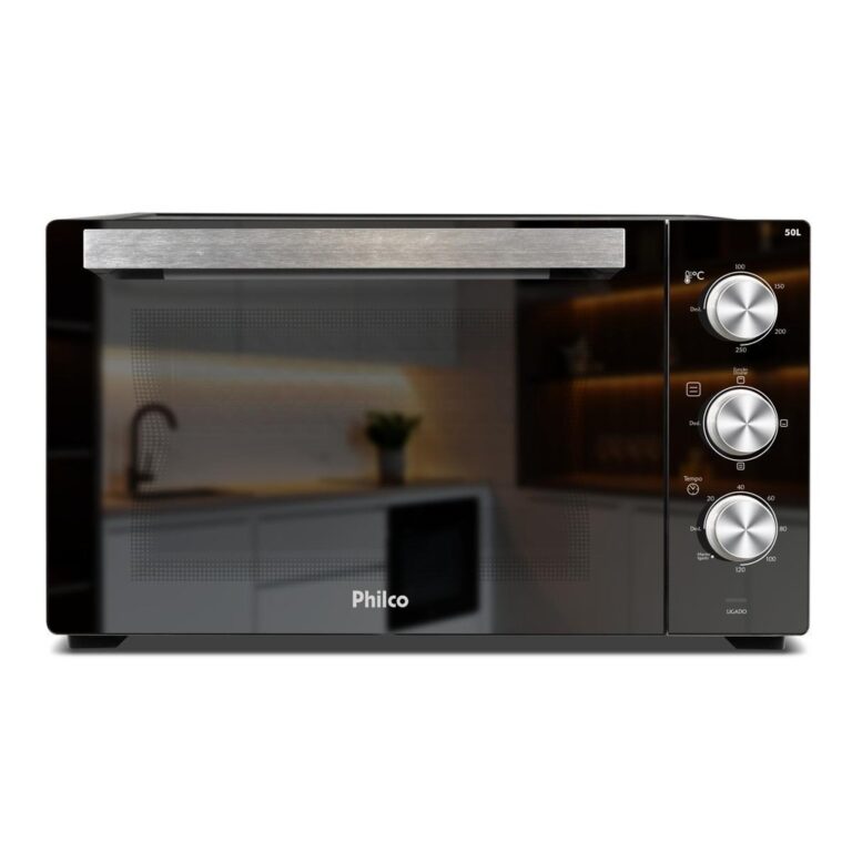 Forno Elétrico Philco 50L Cinza Espelhado Full Gl