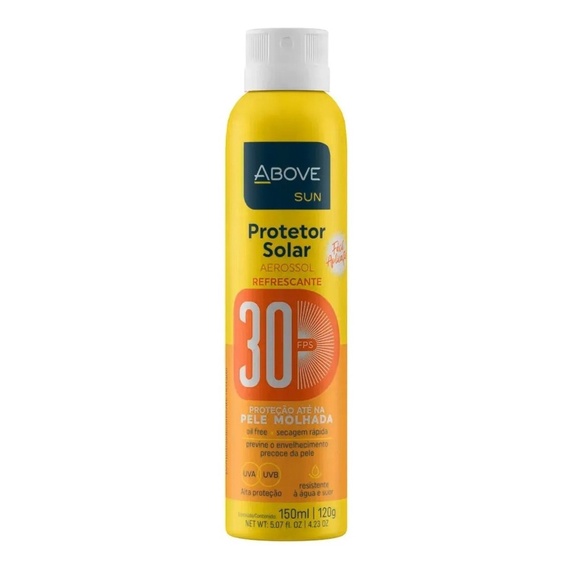 Filtro Solar Protetor Above Fps Fator 30 Spray 150