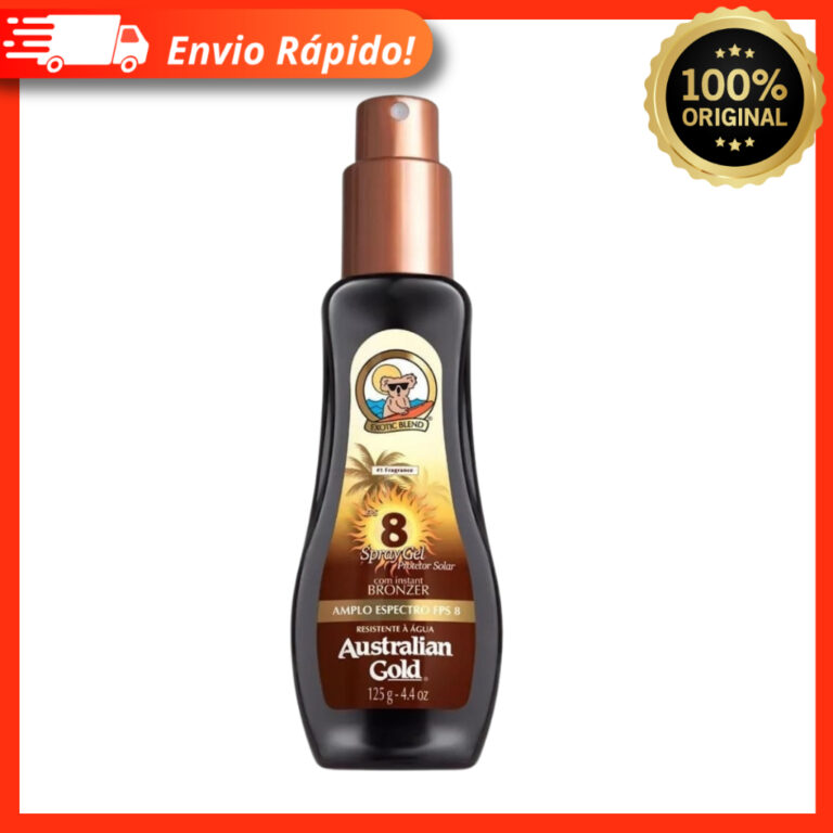 Protetor Solar em Gel FPS8 Australian Gold Spray 1