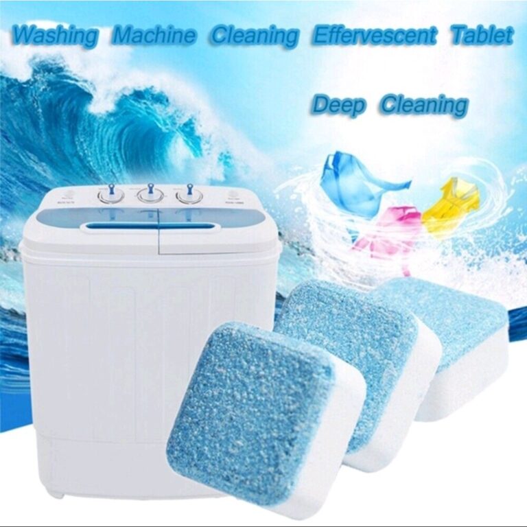Kit 4/6/12/18 Tabletes Pastilhas Limpar Máquinas 