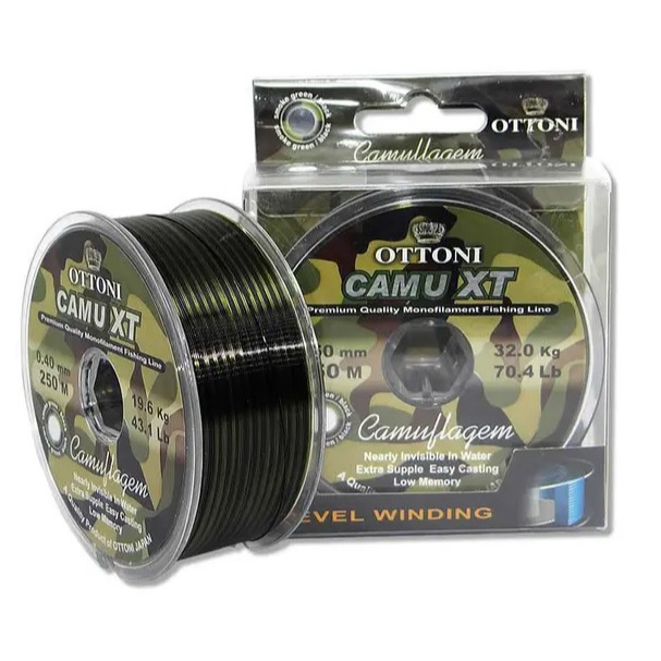 Linha Pesca Camu Xt Camou Line Monofilamento Carre